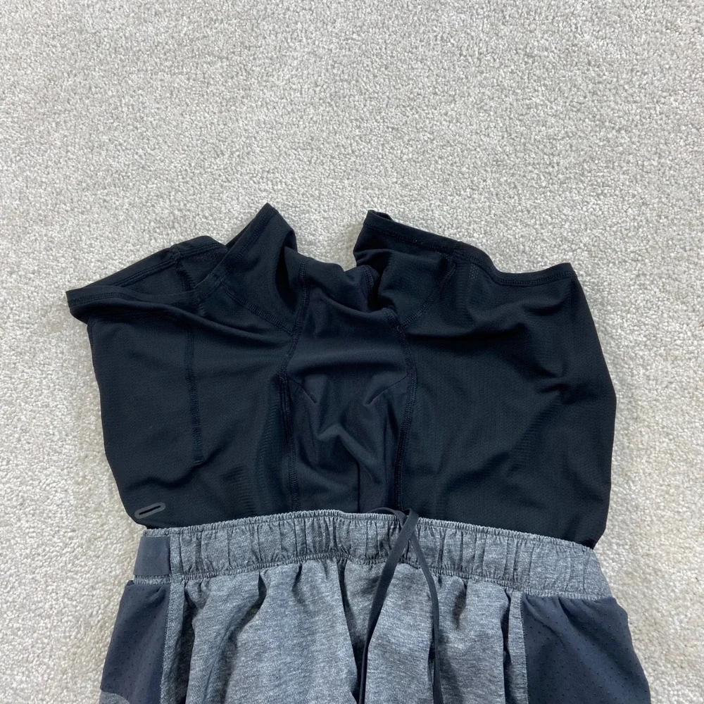 Lululemon Athletic Shorts Mens M Grey 6 Inch Inseam Lined Surge Workout Running